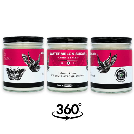 Watermelon Sugar (Harry Styles) - 9oz Scented Candle