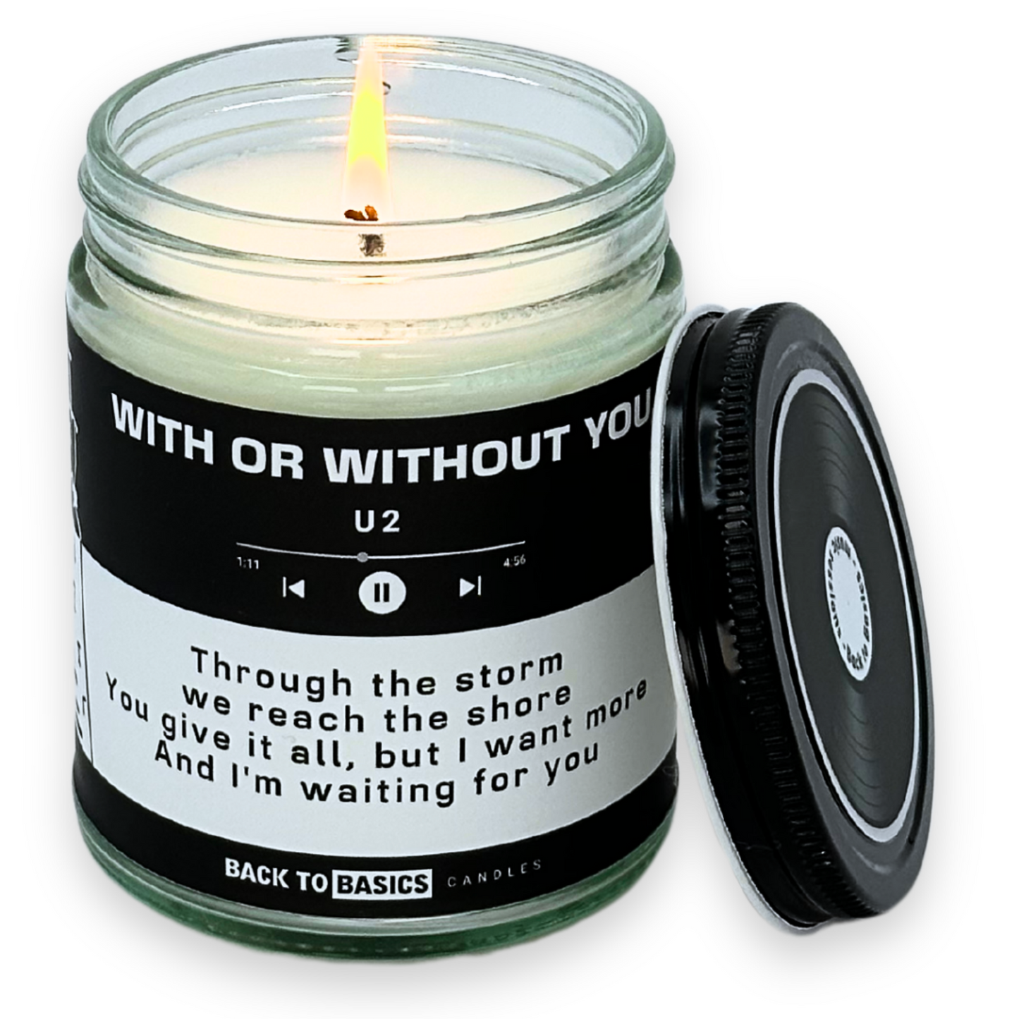 With or Without You - 9oz Scented Candle