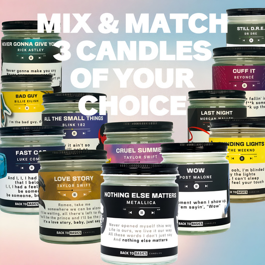 Build Your Own 3-Candle Set