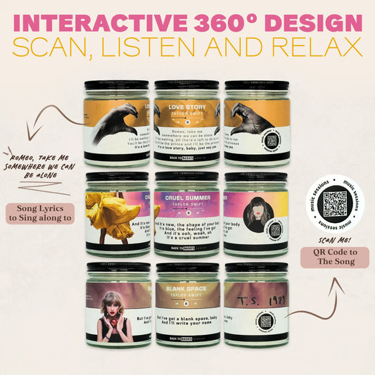 Taylor Hits Candle Set