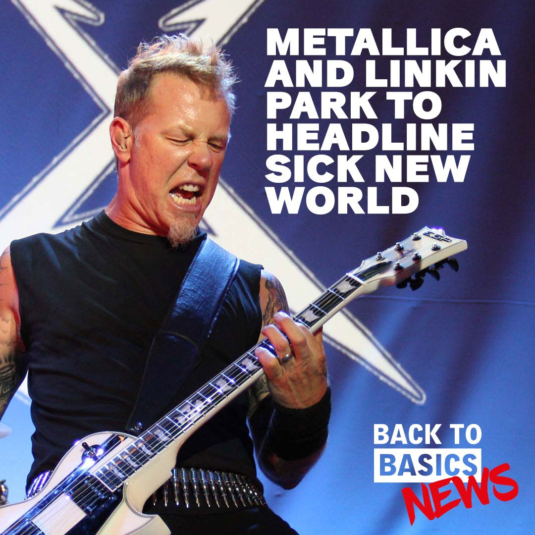 Metallica and Linkin Park to Headline Sick New World Festival