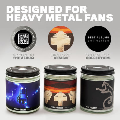 Metallica Best Albums Candle Set V2