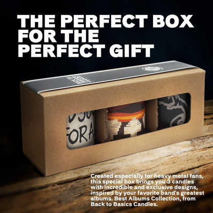 Metallica Best Albums Candle Set