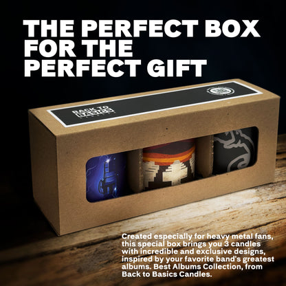 Metallica Best Albums Candle Set V2