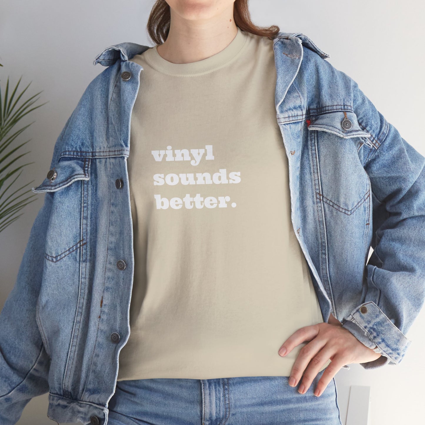 Vinyl Sounds Better Unisex Tee