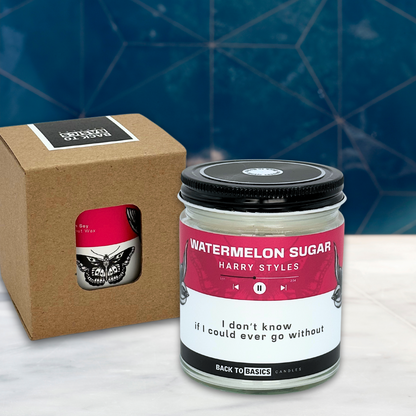 Watermelon Sugar (Harry Styles) - 9oz Scented Candle
