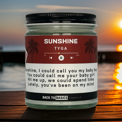 Sunshine - 9oz Scented Candle