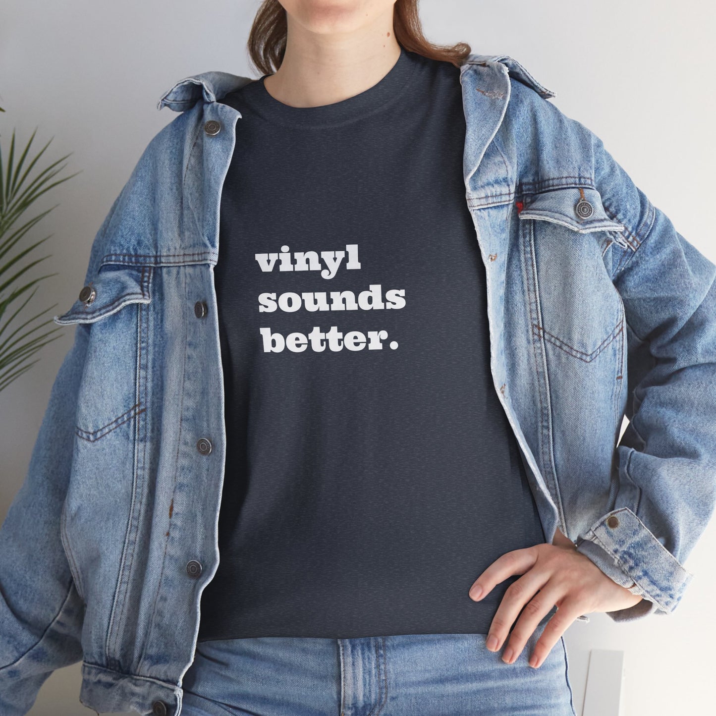 Vinyl Sounds Better Unisex Tee