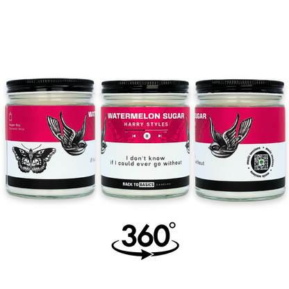 Watermelon Sugar (Harry Styles) - 9oz Scented Candle