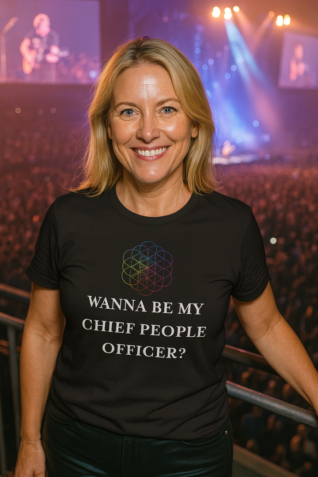 'Wanna Be My Chief People Officer?' T-Shirt | Casual Wear, Fun Gift for You or Friends