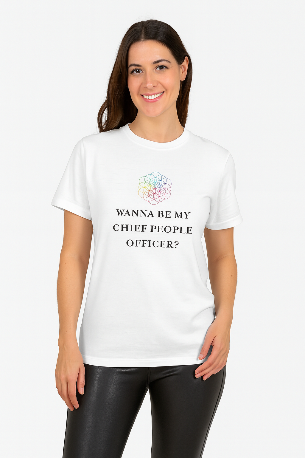 'Wanna Be My Chief People Officer?' T-Shirt | Casual Wear, Fun Gift for You or Friends