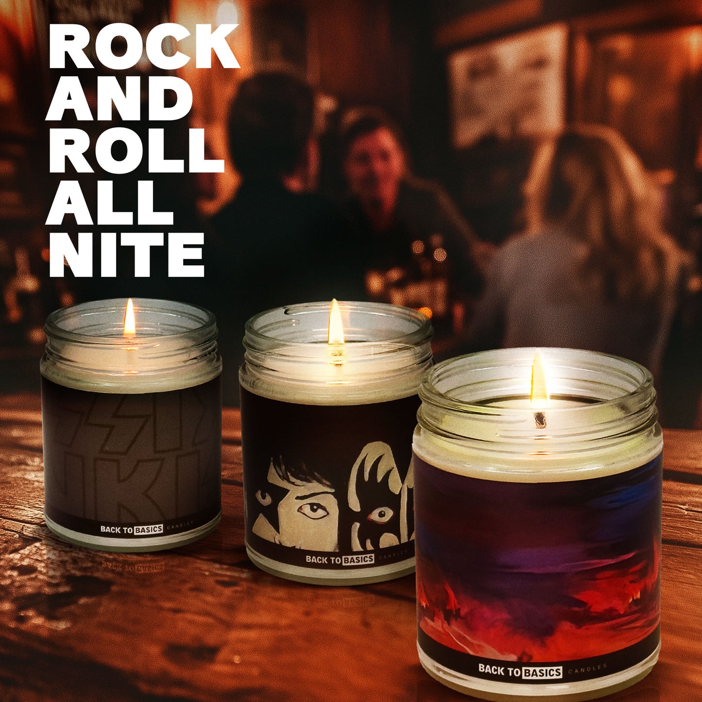 KISS Albums Candle Set