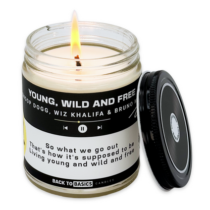 Young, Wild and Free - 9oz Scented Candle