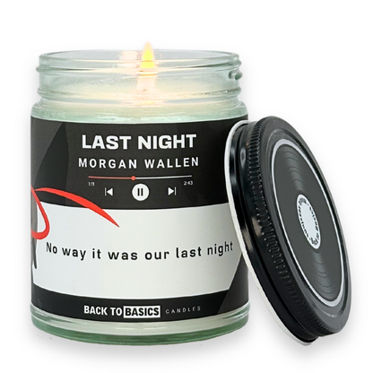 Last Night - 9oz Scented Candle