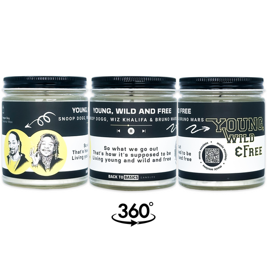 Young, Wild and Free - 9oz Scented Candle