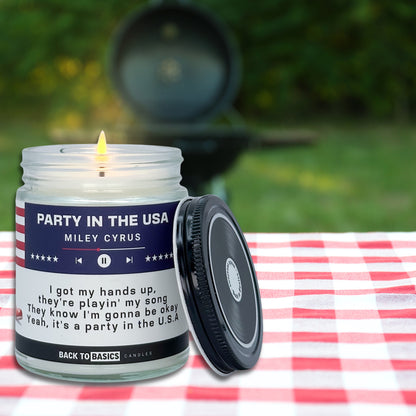 Party in the USA - 9oz Scented Candle