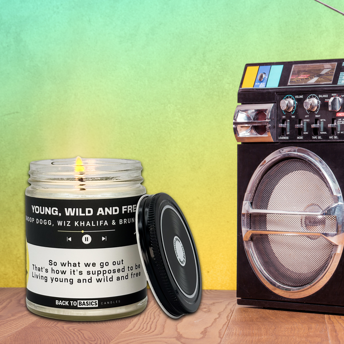Young, Wild and Free - 9oz Scented Candle