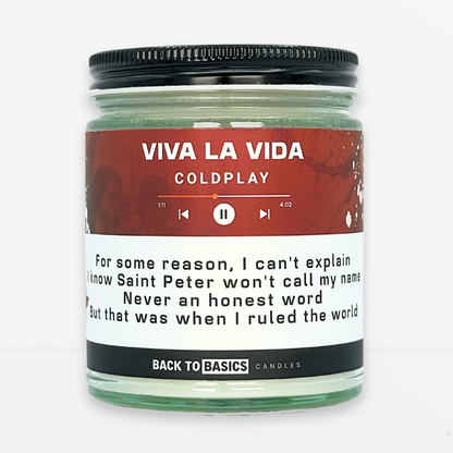 Viva La Vida - 9oz Scented Candle