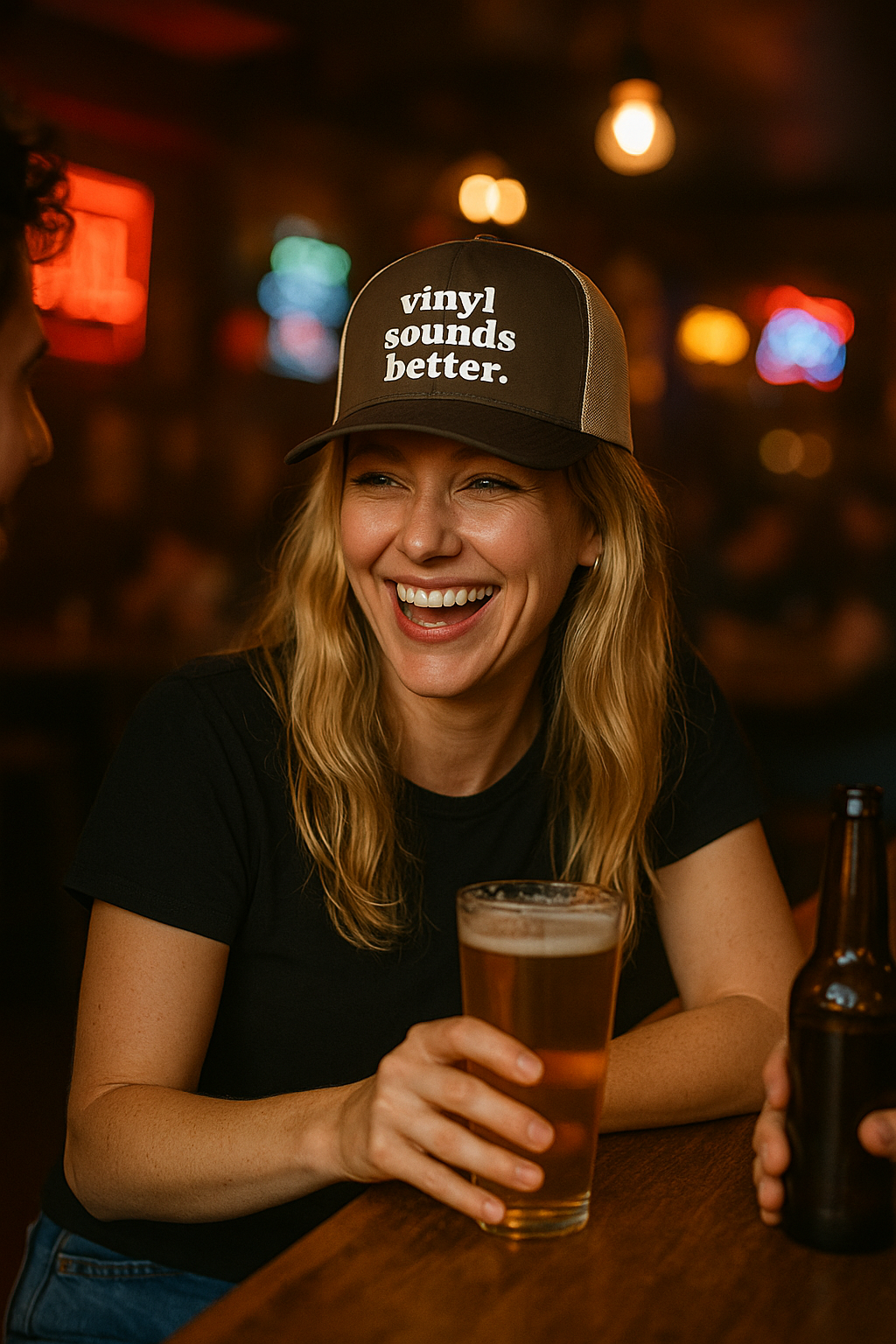 Vinyl Sounds Better - Trucker Hat
