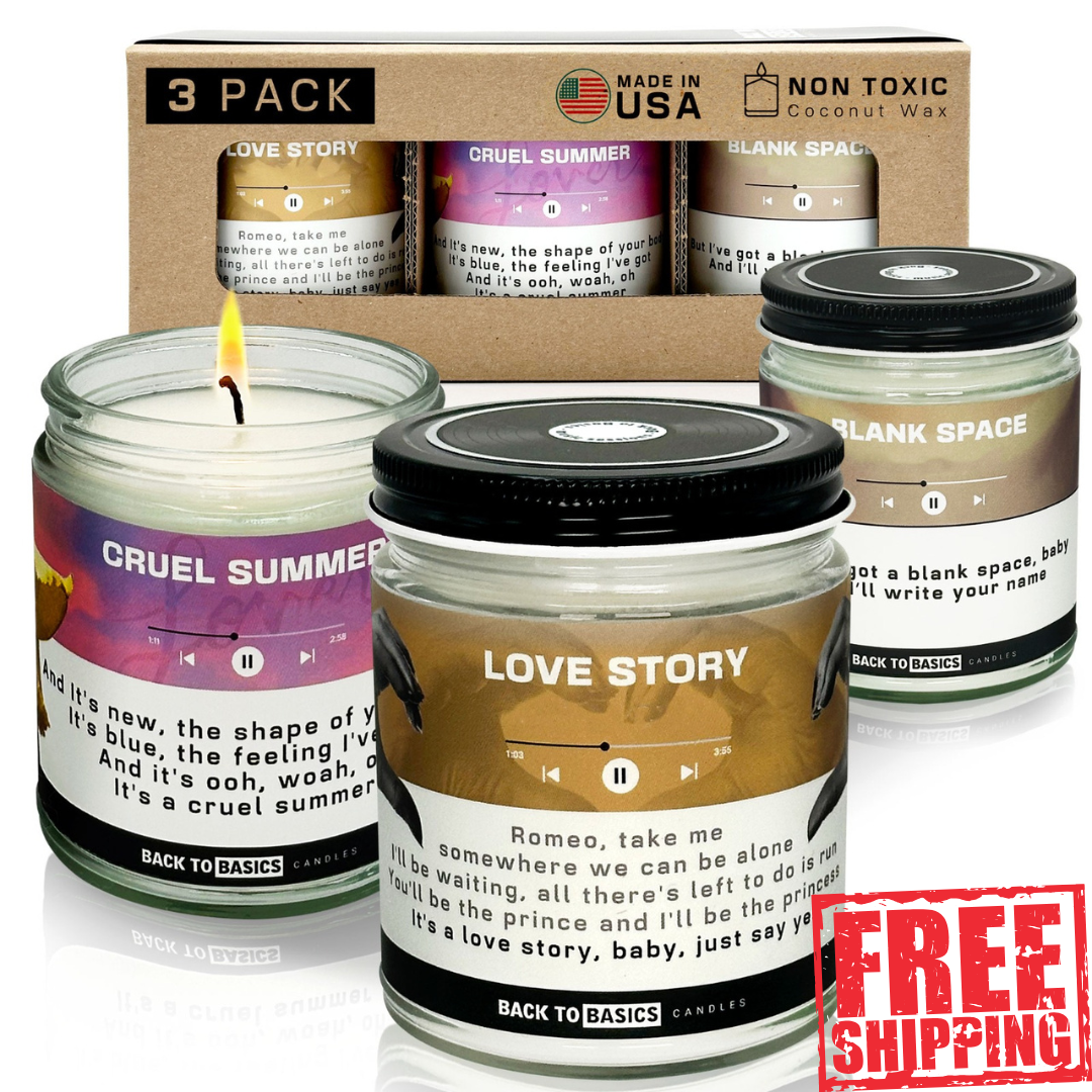 Taylor Hits Candle Set