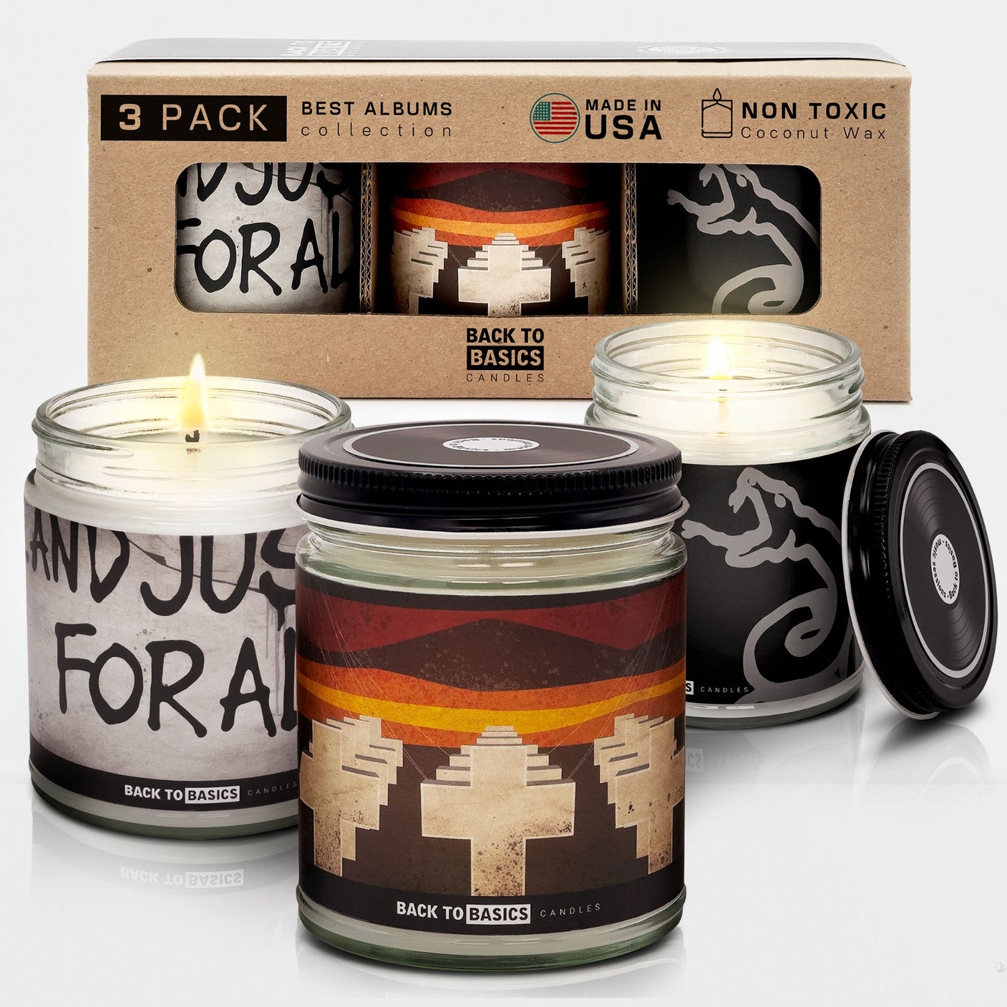 Metallica Best Albums Candle Set