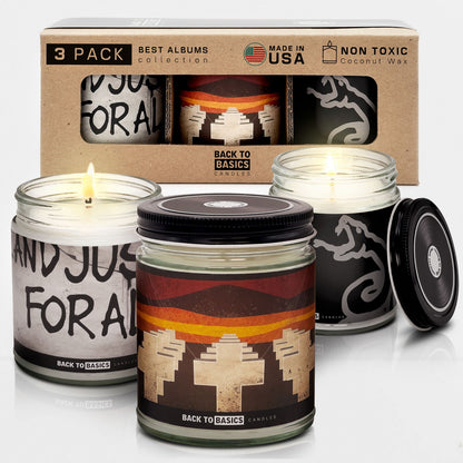 Metallica Best Albums Candle Set