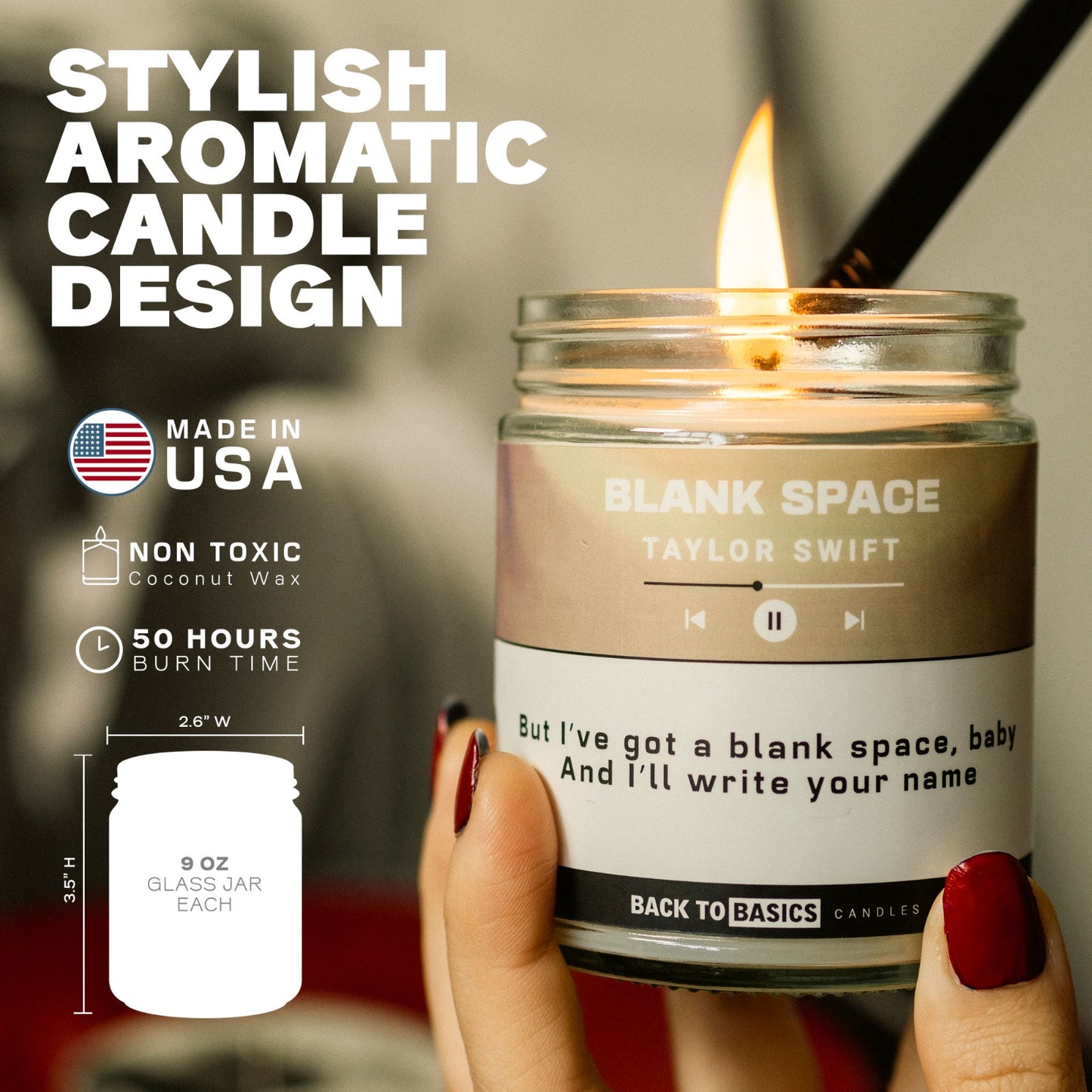 Taylor Hits Candle Set