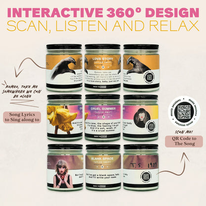 Taylor Hits Candle Set