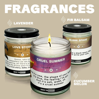 Taylor Hits Candle Set