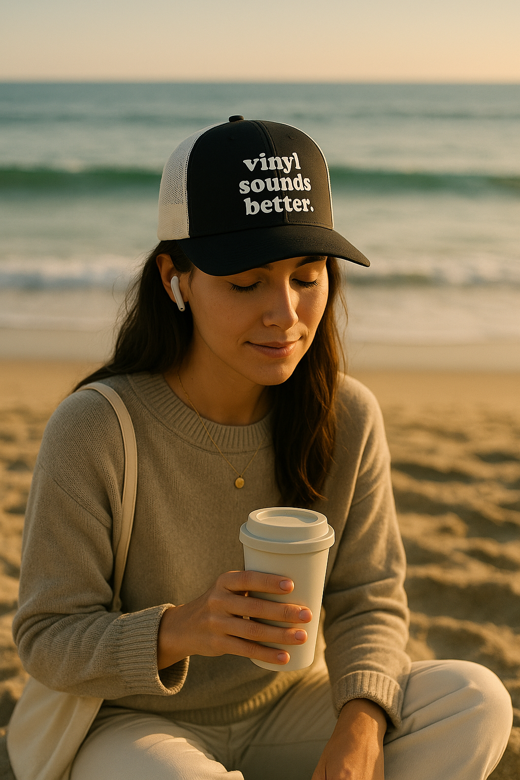 Vinyl Sounds Better - Trucker Hat